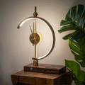 AuraTijd™ | Orologio Lampada di Lusso e Caricatore