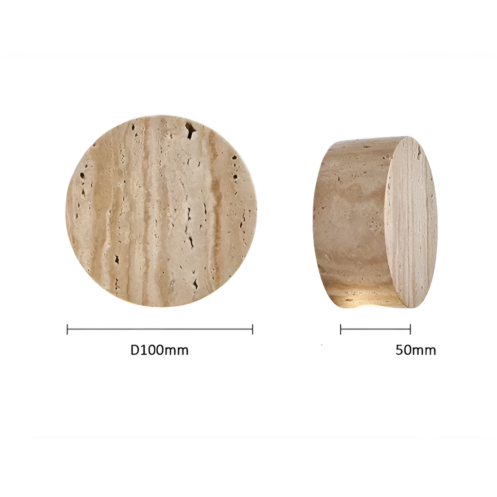 Applique in pietra naturale – materiale naturale elegante e luce calda | Illuminazione interna stilosa