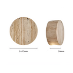 Applique in pietra naturale – materiale naturale elegante e luce calda | Illuminazione interna stilosa