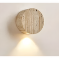 Applique in pietra naturale – materiale naturale elegante e luce calda | Illuminazione interna stilosa