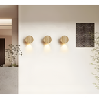Applique in pietra naturale – materiale naturale elegante e luce calda | Illuminazione interna stilosa