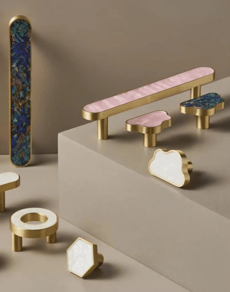 Maniglie in Ottone Angelique