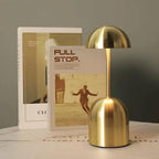 Nina | Lampada da tavolo LED senza fili con boccioli di fiori | Lampada a fungo