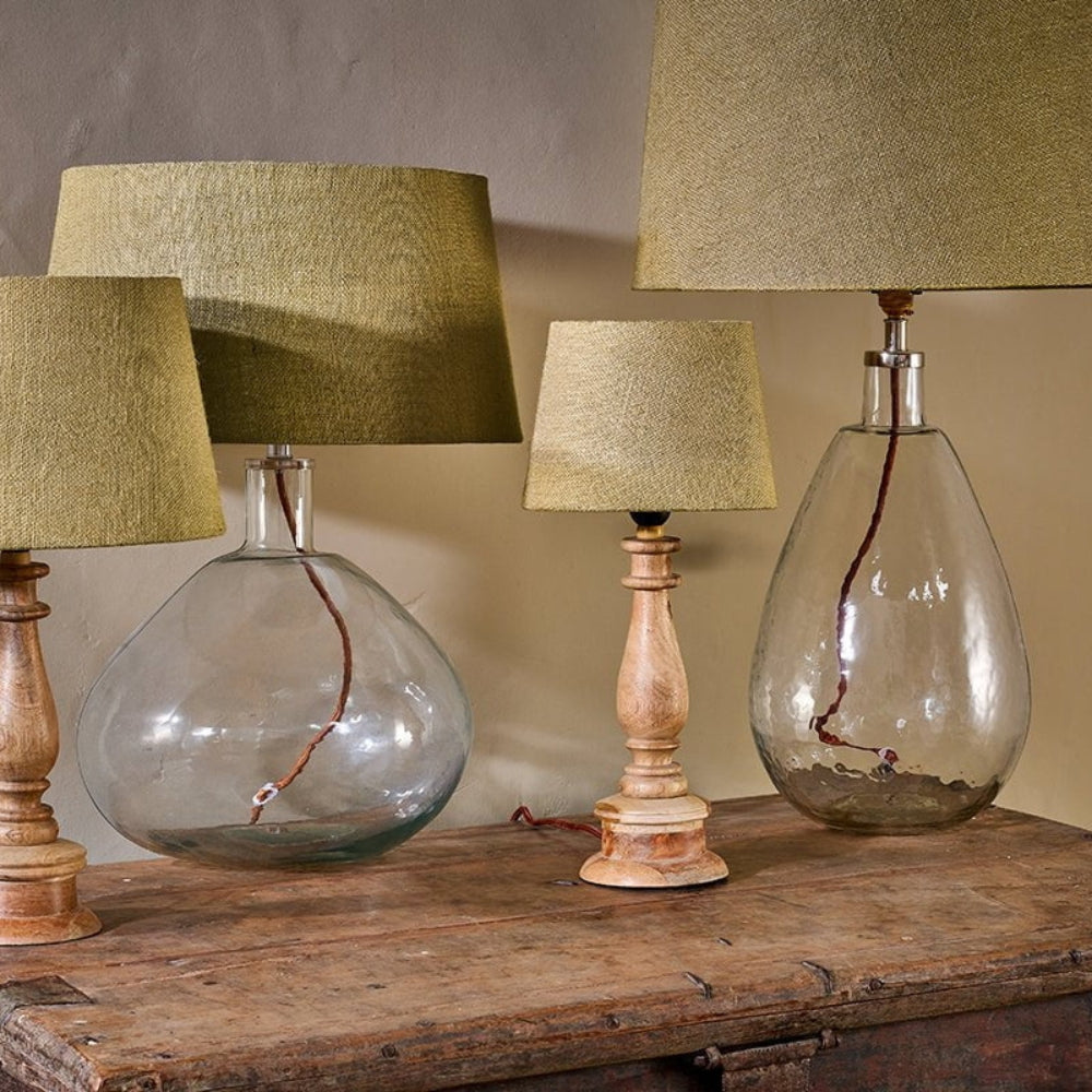 Lampadario in Juta Nkuku Dia Naturale Grande 40,5 cm