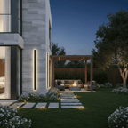 NOCTARA – Elegante Lampada da Parete Moderna per Esterni per Giardino e Balcone