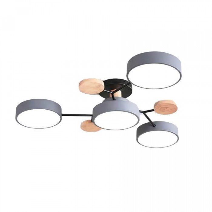Lampada da soffitto LED scandinava | Design luminoso moderno ramificato