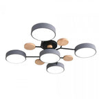 Lampada da soffitto LED scandinava | Design luminoso moderno ramificato