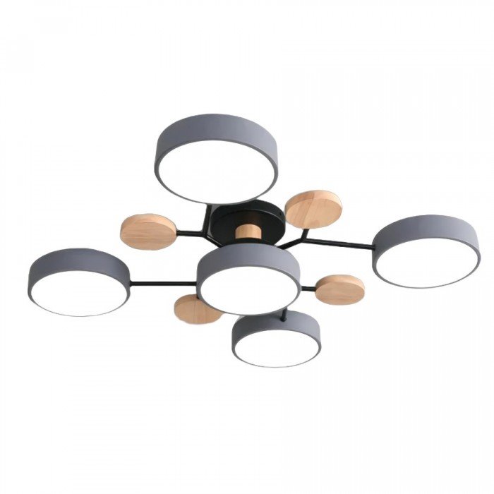 Lampada da soffitto LED scandinava | Design luminoso moderno ramificato