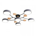 Lampada da soffitto LED scandinava | Design luminoso moderno ramificato