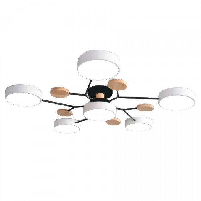Lampada da soffitto LED scandinava | Design luminoso moderno ramificato