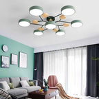 Lampada da soffitto LED scandinava | Design luminoso moderno ramificato