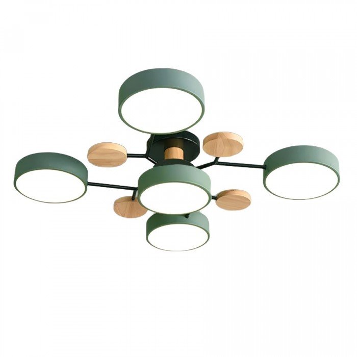 Lampada da soffitto LED scandinava | Design luminoso moderno ramificato
