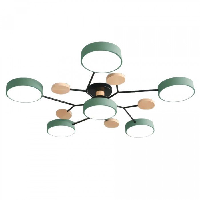 Lampada da soffitto LED scandinava | Design luminoso moderno ramificato