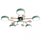Lampada da soffitto LED scandinava | Design luminoso moderno ramificato