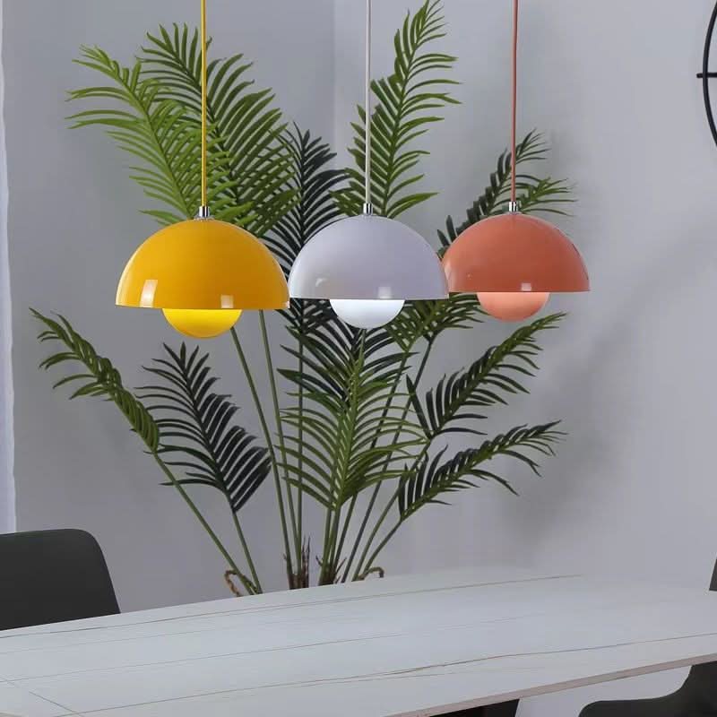 Lampada a sospensione Nordic FlowerPot – Design scandinavo con luce ambientale soffusa