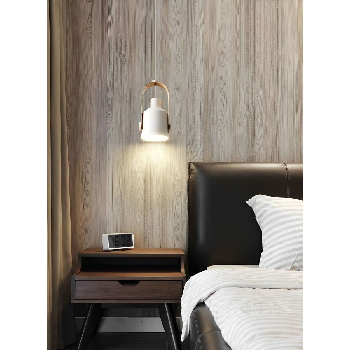 LumiCraft Light – Lampada a sospensione LED nordica in legno