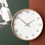 Orologio da Parete Moderno in Legno Scandinavo