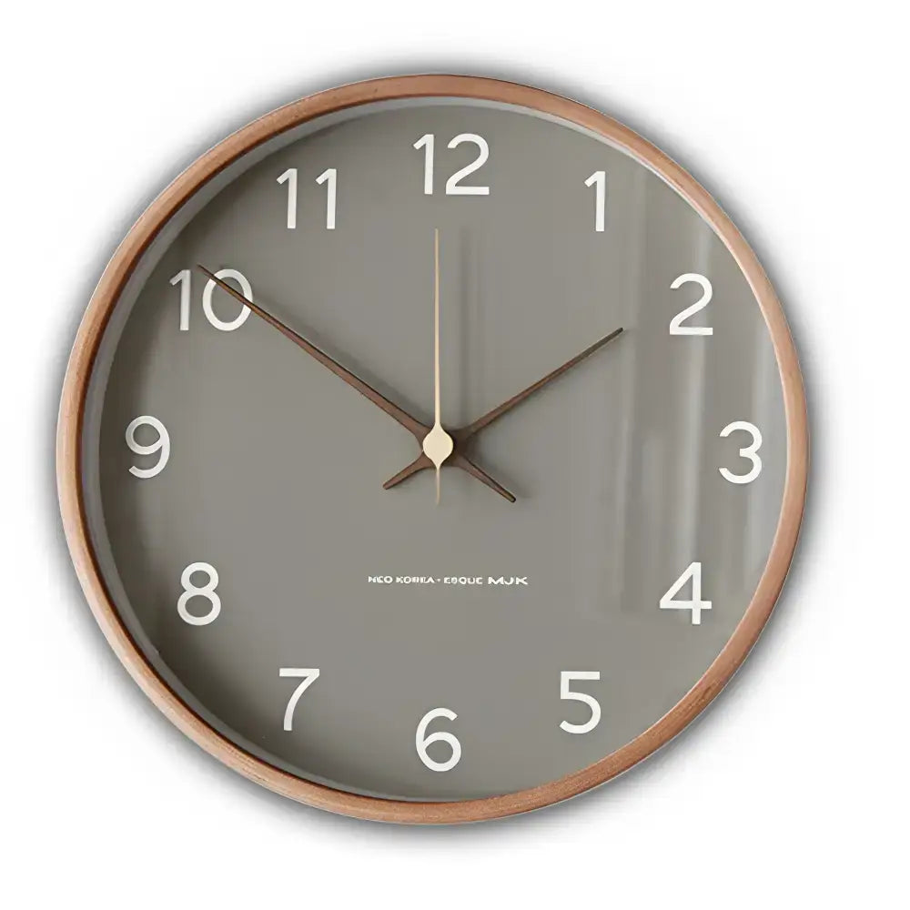 Orologio da Parete Moderno in Legno Scandinavo