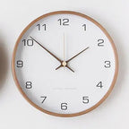 Orologio da Parete Moderno in Legno Scandinavo
