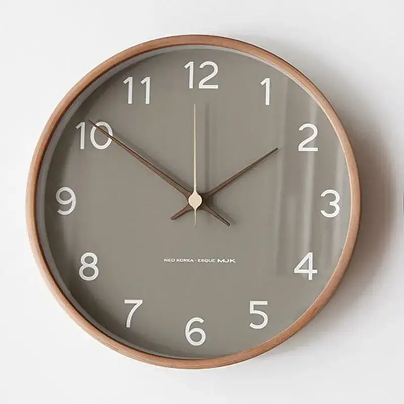 Orologio da Parete Moderno in Legno Scandinavo