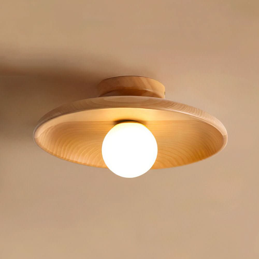 NordicBeam – Lampada da Soffitto in Legno con Design Minimalista