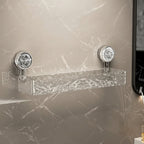 NordicGrip Mensola da Parete – Organizer da Montare con Ventose, Senza Fori per Bagno, Cucina e Ufficio