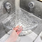 NordicGrip Mensola da Parete – Organizer da Montare con Ventose, Senza Fori per Bagno, Cucina e Ufficio