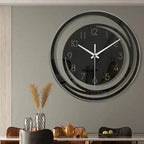 Orologio da Parete in Acrilico NordicTime – Design Geometrico 3D Silenzioso per Case Moderne