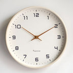 LUNDTIME – Orologio da parete in legno silenzioso con design scandinavo