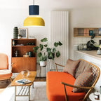 Lampada a sospensione nordica con accenti colorati – Lucie