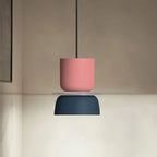 Lampada a sospensione nordica con accenti colorati – Lucie