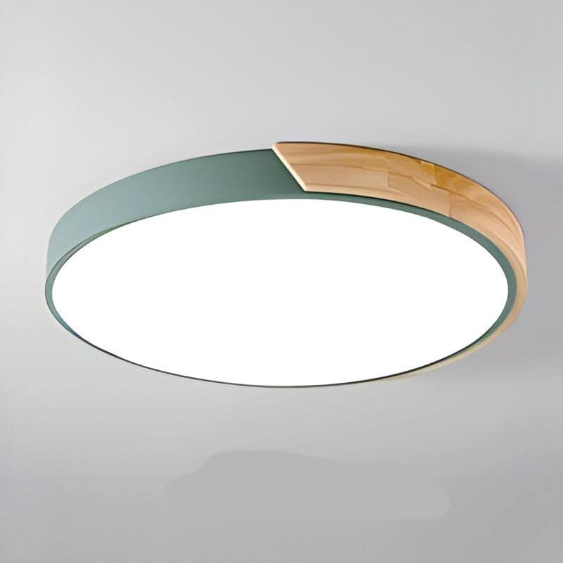 MACROLUME – Lampada da soffitto LED in legno nordico Macaron per un'atmosfera accogliente
