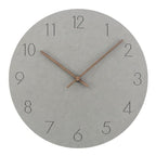 NORDILO – Orologio da Parete Scandinavo Silenzioso in Legno Naturale per Interni Moderni