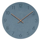 NORDILO – Orologio da Parete Scandinavo Silenzioso in Legno Naturale per Interni Moderni