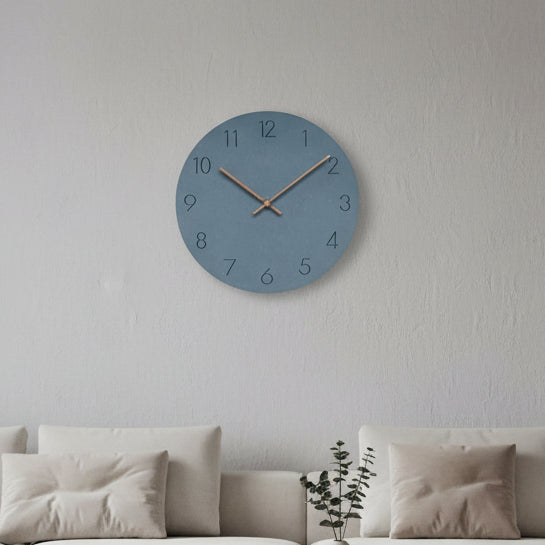 NORDILO – Orologio da Parete Scandinavo Silenzioso in Legno Naturale per Interni Moderni
