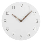 NORDILO – Orologio da Parete Scandinavo Silenzioso in Legno Naturale per Interni Moderni