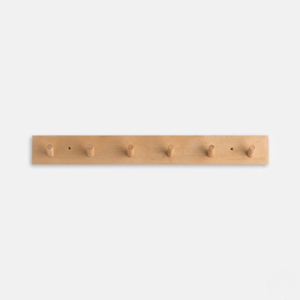 Appendiabiti da Parete Moderno Design Elegante con Ganci per Ingresso