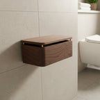 OAKTREND – Porta Carta Igienica in Legno Elegante per Interni Moderni