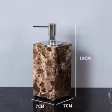 OBSIDORA – Collezione di Essenziali da Bagno in Marmo Scuro di Lusso
