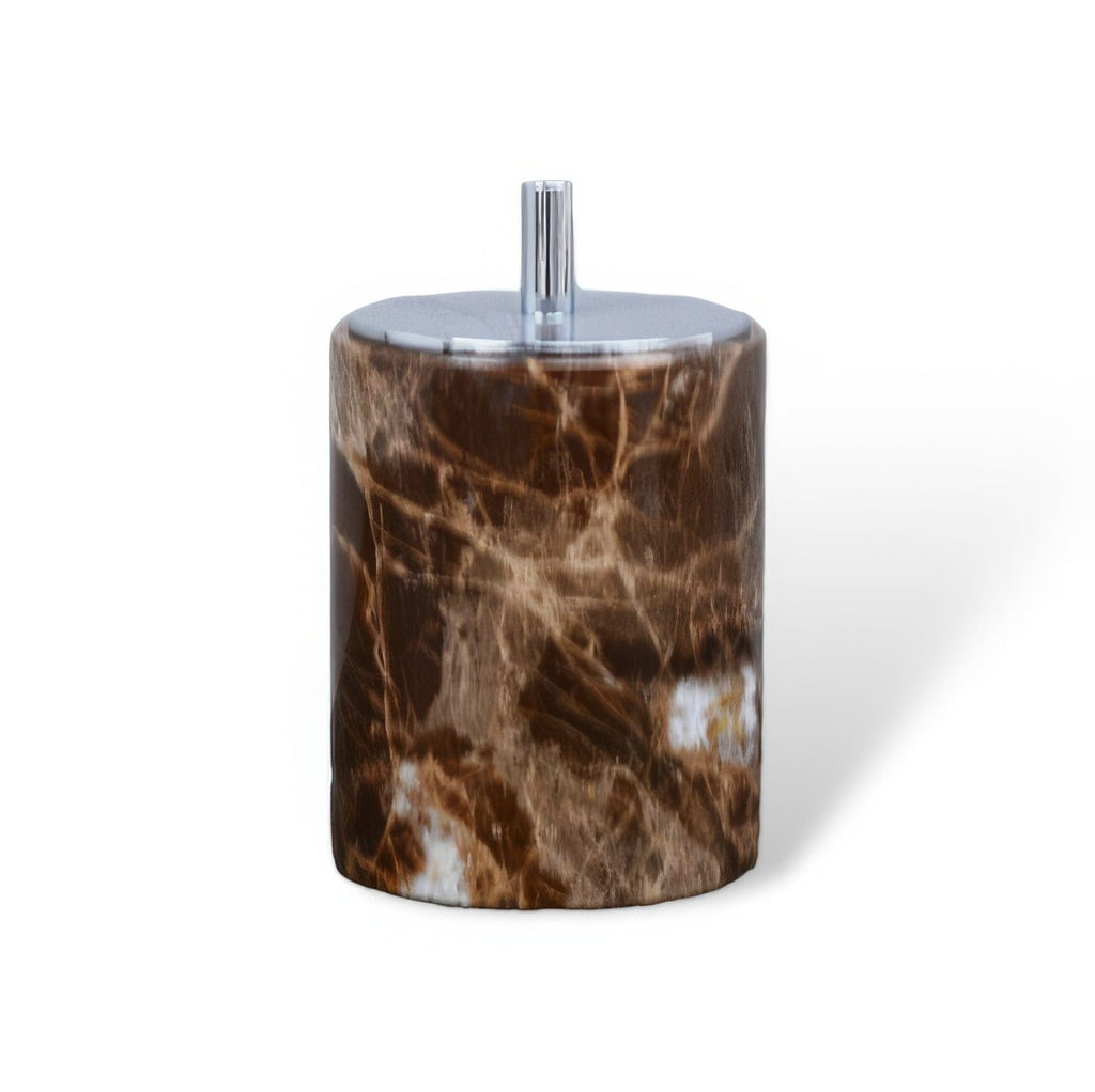 OBSIDORA – Collezione di Essenziali da Bagno in Marmo Scuro di Lusso