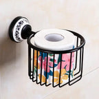 Accessori da Bagno in Bronzo Nero Opaco Spazzolato, Mensola per Asciugamani, Barra per Asciugamani