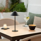 OCS - Lampada da Tavolo Wireless Luxe - Lantern Touch Dimmabile LED