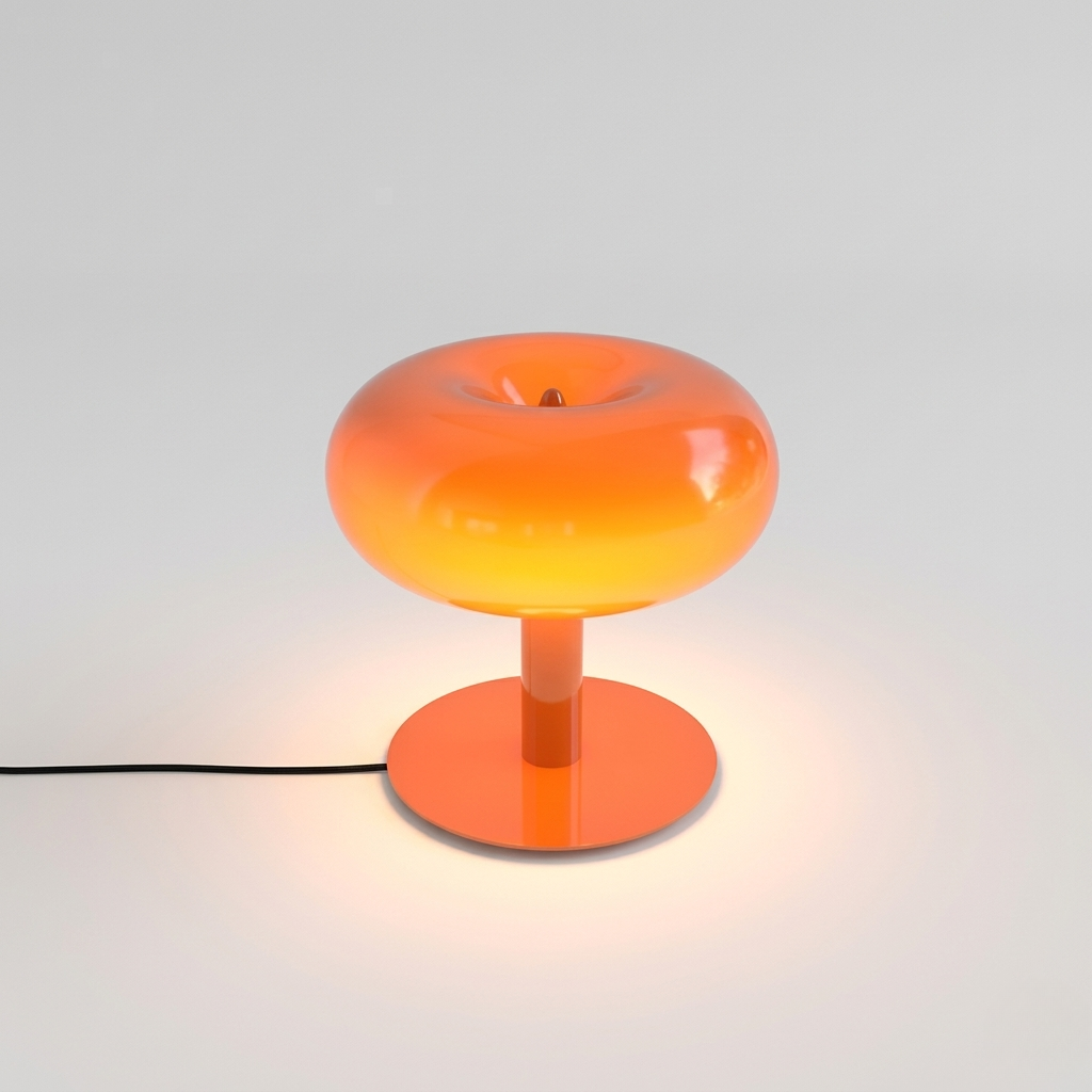 Lampada da Tavolo Moderna Stile Retrò Design Elegante Luce LED Atmosferica