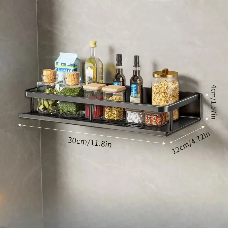 ORGANIX RACK – Mensola da Cucina a Muro con Barra per Utensili