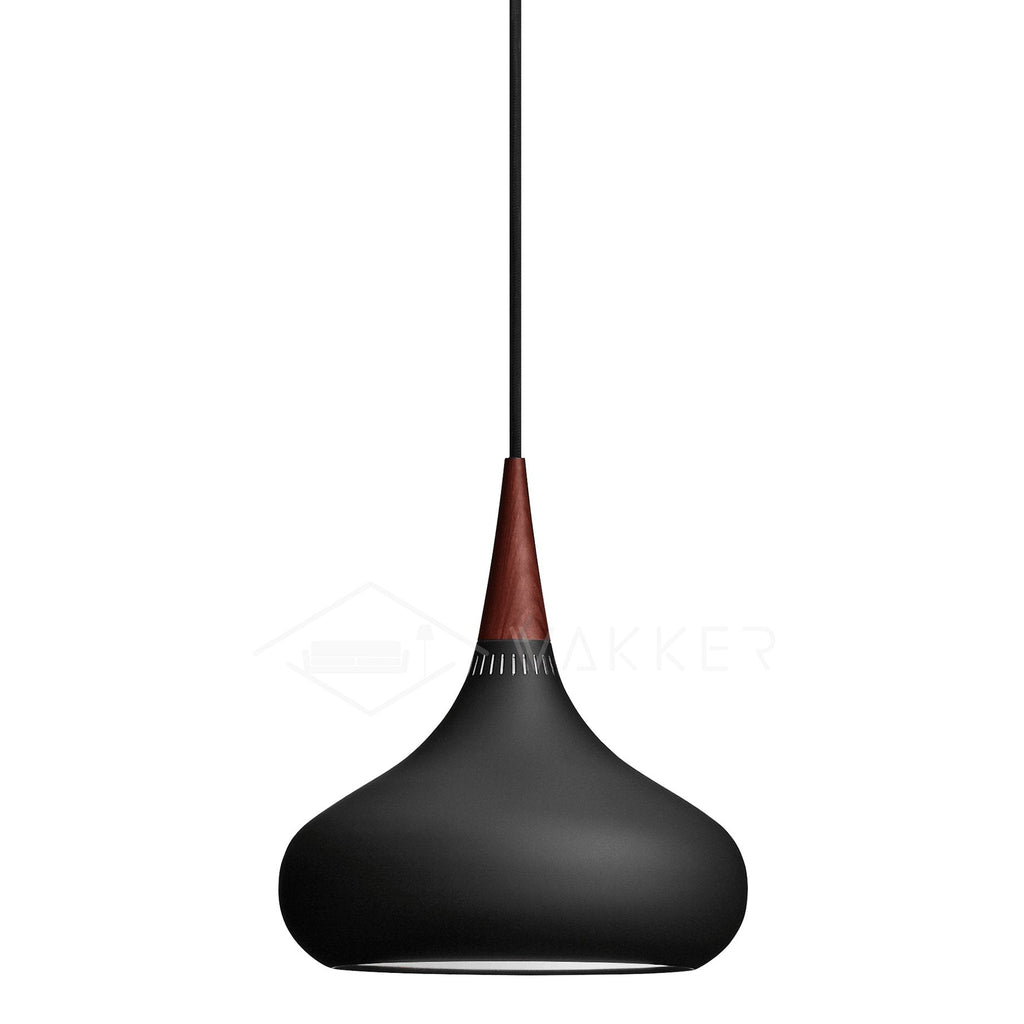 Eldara Lampada a Sospensione in Alluminio e Legno Industriale