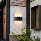 Applique LED da Esterno Impermeabile in Alluminio Design Moderno per Giardino e Ingresso