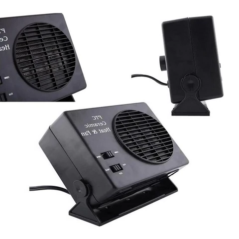 Riscaldamento Auto 12V 150W/300W – Riscaldatore e Ventilatore Ceramico per Auto