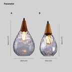 Lampada a Sospensione a Forma di Lacrima