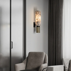 Lampada da Parete in Marmo di Lusso per Casa