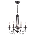 Candelabro in Metallo Semplice Stile Candela